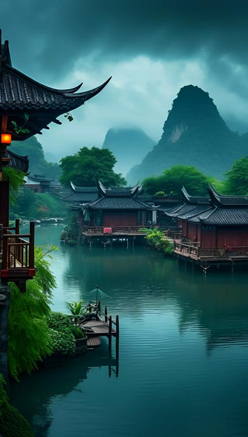 山水风景图片高清_高清山水美图，放松心情！