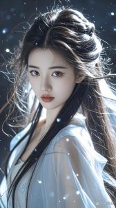 仙气到极致的古风美女_仙女下凡般迷人，气质绝佳！