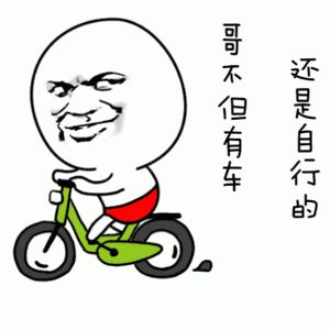 骑车表情包gif_骑车搞笑表情包，笑翻朋友圈！