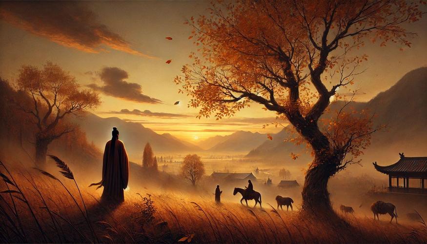 孤独远行唯美图片大全_独行山水间，风景入心扉