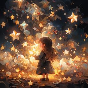 女生头像星空_星空头像背景，温柔浪漫，不食人间烟火
