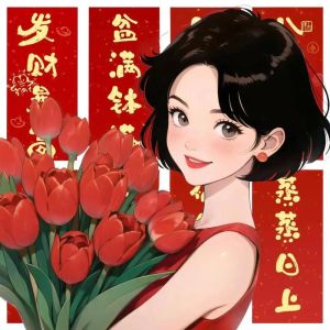 女人招财头像图片大全_招财头像来啦！专为女性设计，吸金转运，新年换上开好头！