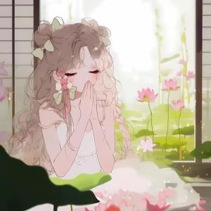 头像女孩卡通_可爱甜心女头像，点亮心情！