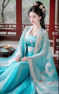 最美的古风美人图片_汉服佳人，穿越而来！