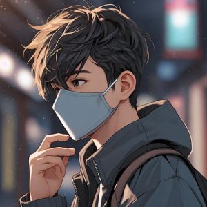 帅哥照片 冷酷 帅气戴口罩_17岁校草冷帅照，酷酷的眼神太迷人！