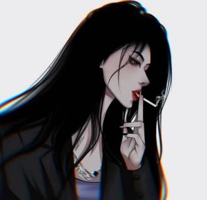 抽烟情头一男一女高冷霸气_情侣抽烟情头，气场高冷暗戳戳撩人