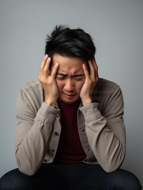 痛苦难受的表情图片_这些难受的图你懂吗？_表情包 - 帅图库