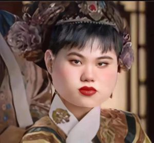韩涵恶搞坐牢头像图片_韩涵搞怪坐牢头像，搞笑逗朋友，当头像显幽默！